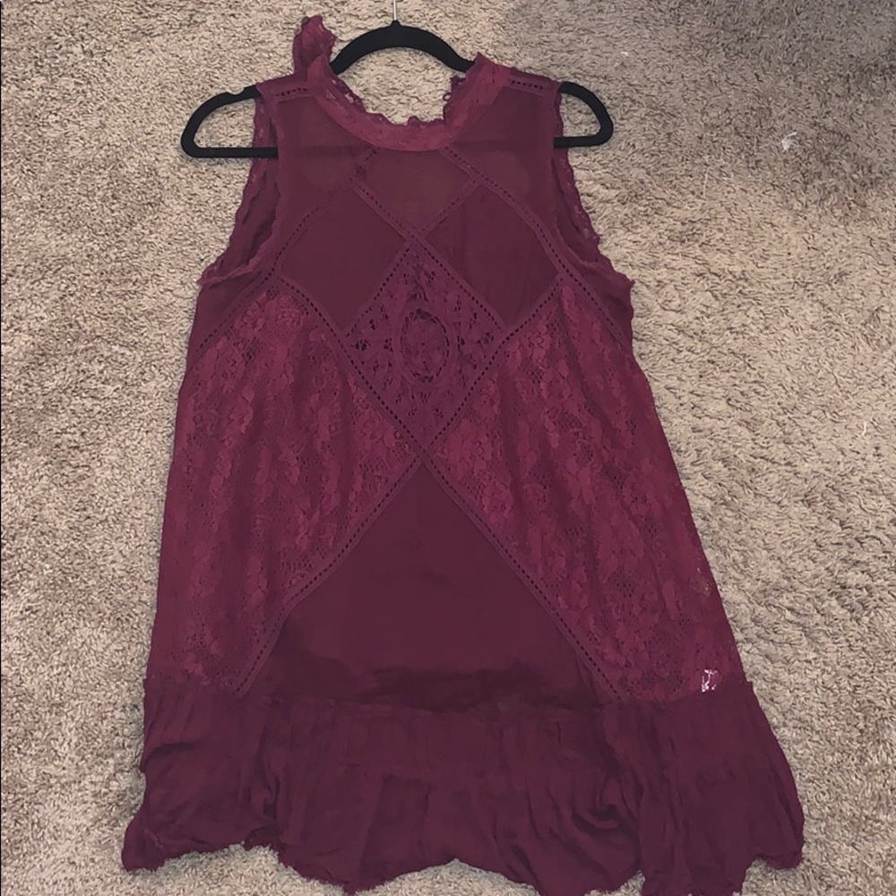 free people lace dress!!